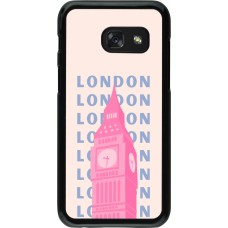 Samsung Galaxy A3 (2017) Case Hülle - London Pink Print