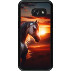 Samsung Galaxy A3 (2017) Case Hülle - Majestätischer Sonnenuntergang Pferd
