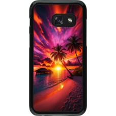 Samsung Galaxy A3 (2017) Case Hülle - Malediven Abenddämmerung Glückseligkeit