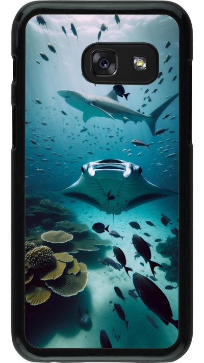 Samsung Galaxy A3 (2017) Case Hülle - Manta Lagune Reinigung