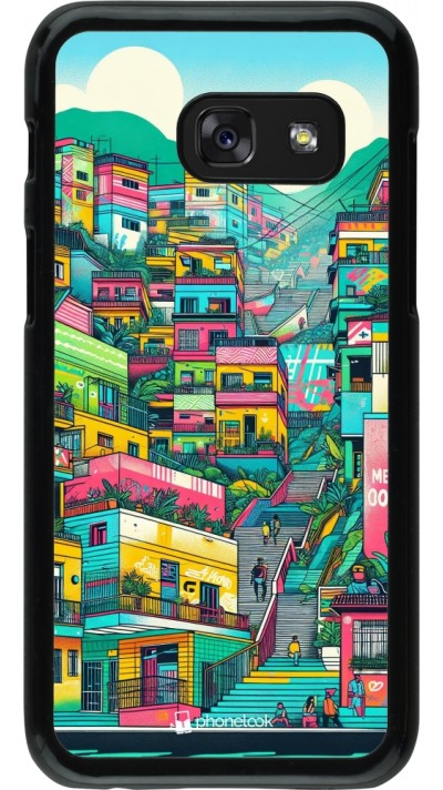 Samsung Galaxy A3 (2017) Case Hülle - Medellin Comuna 13 Kunst