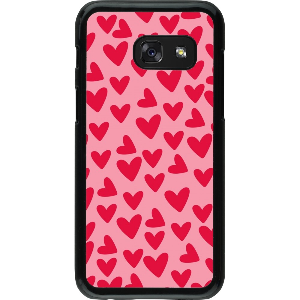Samsung Galaxy A3 (2017) Case Hülle - Mom 2024 kleine Herzen