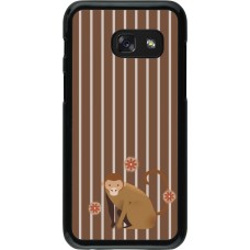 Samsung Galaxy A3 (2017) Case Hülle - Monkey with stripes