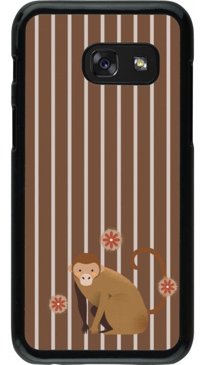 Samsung Galaxy A3 (2017) Case Hülle - Monkey with stripes Samsung Galaxy A3 (2017) Case Hülle - Monkey with stripes