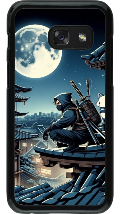 Coque Samsung Galaxy A3 (2017) - Ninja sous la lune