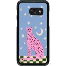 Samsung Galaxy A3 (2017) Case Hülle - Pink leopard with stars 2026