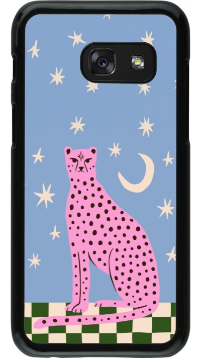 Coque Samsung Galaxy A3 (2017) - Pink leopard with stars 2026