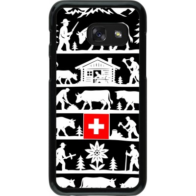 Samsung Galaxy A3 (2017) Case Hülle - Poya Schweiz 1 schwarz