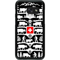 Samsung Galaxy A3 (2017) Case Hülle - Poya Schweiz 3 schwarz