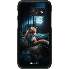 Coque Samsung Galaxy A3 (2017) - Renard lune forêt