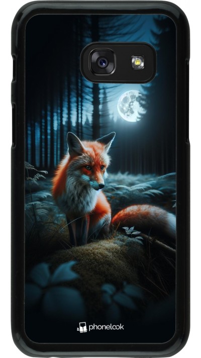 Samsung Galaxy A3 (2017) Case Hülle - Fuchs Mond Wald