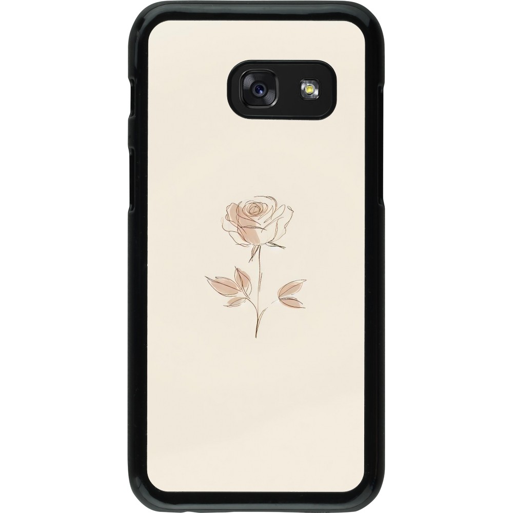 Coque Samsung Galaxy A3 (2017) - Sable Rose Minimaliste