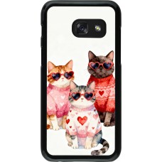 Samsung Galaxy A3 (2017) Case Hülle - Saint Valentines Day 26 Cat Love