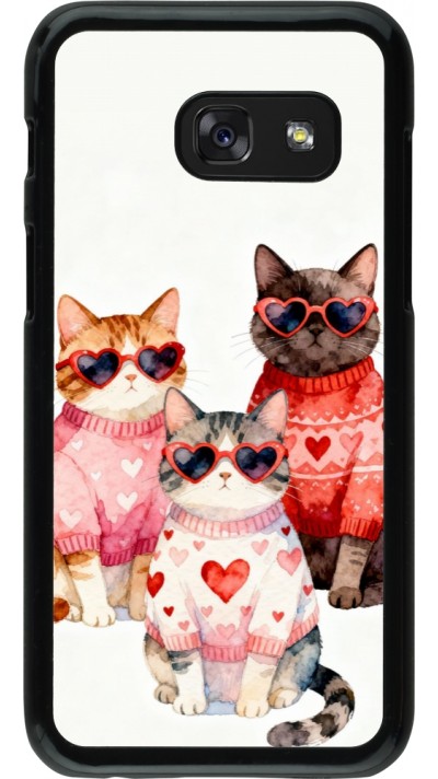 Coque Samsung Galaxy A3 (2017) - Saint Valentines Day 26 Cat Love