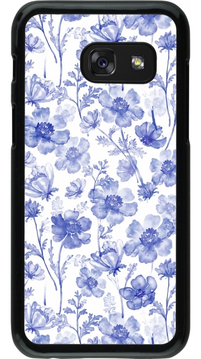 Coque Samsung Galaxy A3 (2017) - Spring 23 watercolor blue flowers