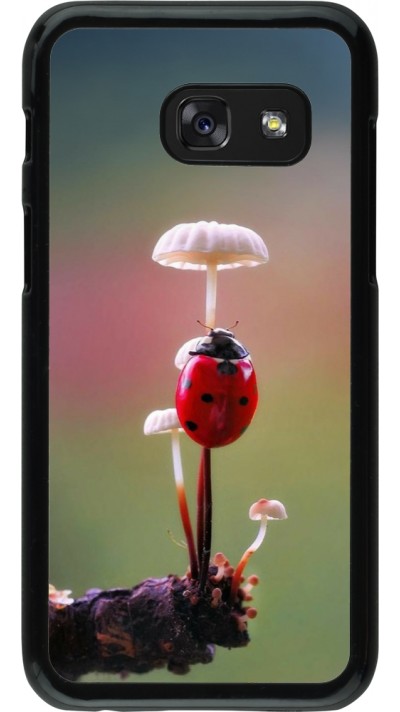 Coque Samsung Galaxy A3 (2017) - Ladybird on a mushroom Spring 2026