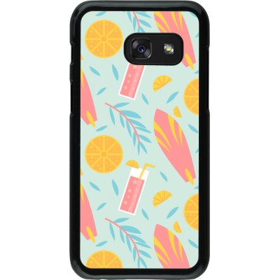 Samsung Galaxy A3 (2017) Case Hülle - Summer 2025 Pattern citron