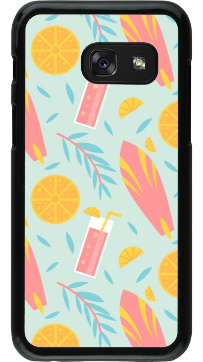 Coque Samsung Galaxy A3 (2017) - Summer 2025 Pattern citron