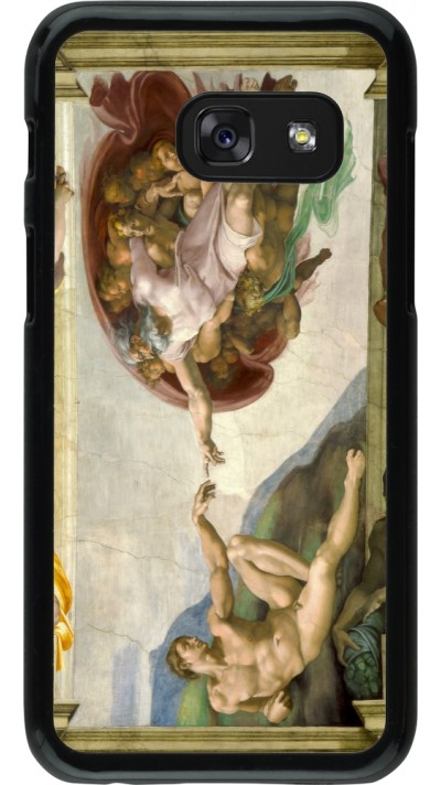 Coque Samsung Galaxy A3 (2017) - Tableau art - La Création d’Adam - Michel-Ange