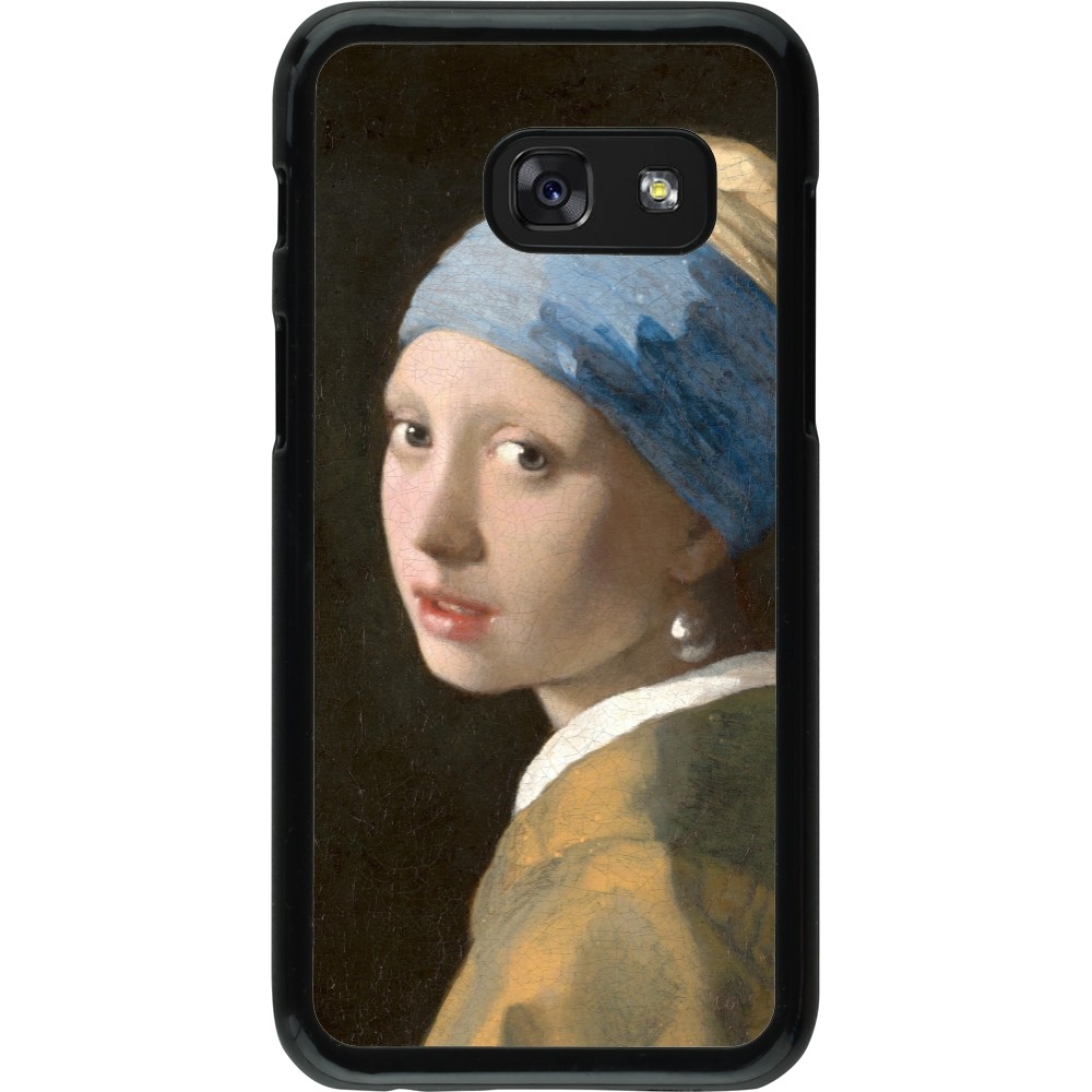 Coque Samsung Galaxy A3 (2017) - Tableau art - La Jeune fille à la perle - Johannes Vermeer