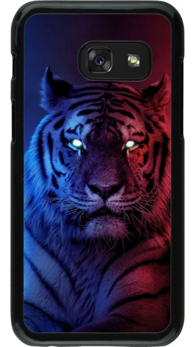 Coque Samsung Galaxy A3 (2017) - Tiger Blue Red