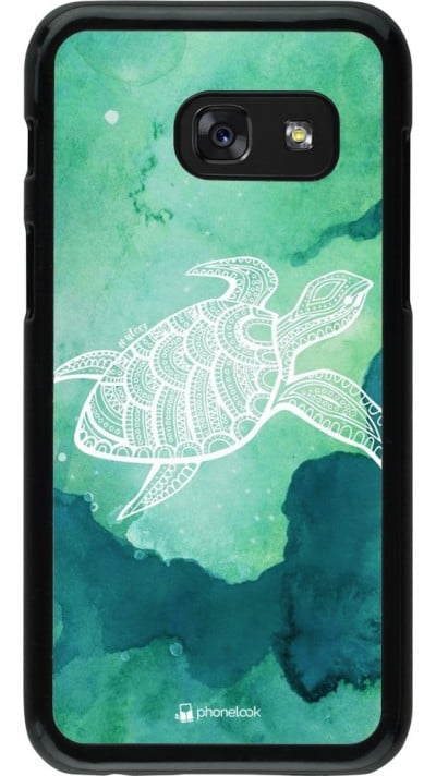 Coque Samsung Galaxy A3 (2017) - Turtle Aztec Watercolor