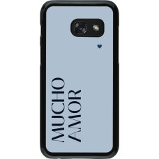 Coque Samsung Galaxy A3 (2017) - Valentine 2024 mucho amor azul