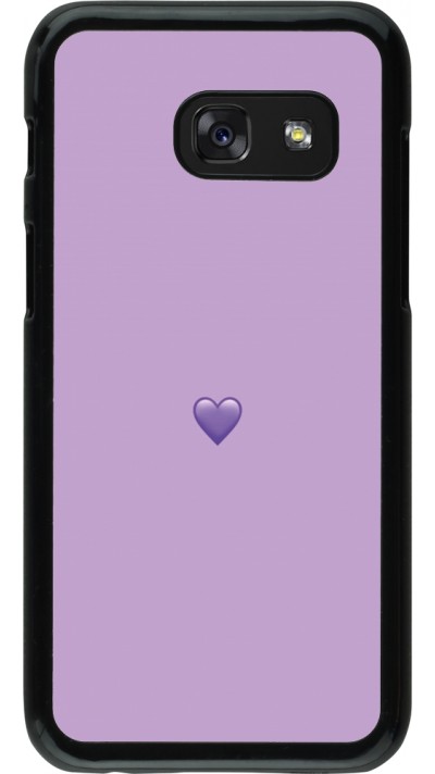 Coque Samsung Galaxy A3 (2017) - Valentine 2023 purpule single heart