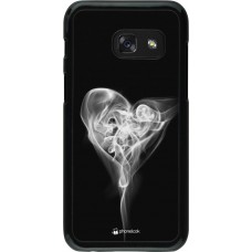 Coque Samsung Galaxy A3 (2017) - Valentine 2022 Black Smoke