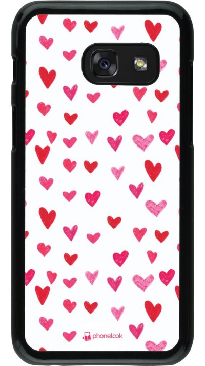 Coque Samsung Galaxy A3 (2017) - Valentine 2022 Many pink hearts
