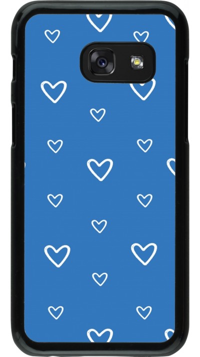 Coque Samsung Galaxy A3 (2017) - Valentine 2023 blue hearts