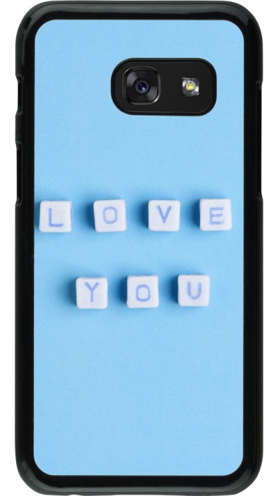 Coque Samsung Galaxy A3 (2017) - Valentine 2023 blue love you