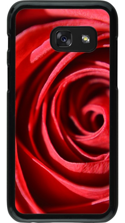 Coque Samsung Galaxy A3 (2017) - Valentine 2023 close up rose