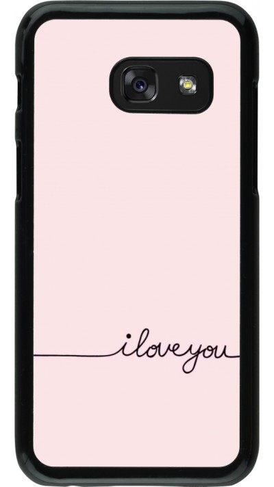 Coque Samsung Galaxy A3 (2017) - Valentine 2023 i love you writing