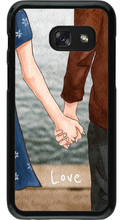 Coque Samsung Galaxy A3 (2017) - Valentine 2023 lovers holding hands