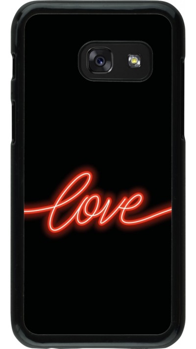 Coque Samsung Galaxy A3 (2017) - Valentine 2023 neon love