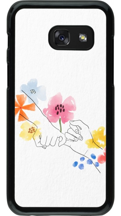 Coque Samsung Galaxy A3 (2017) - Valentine 2023 pinky promess flowers