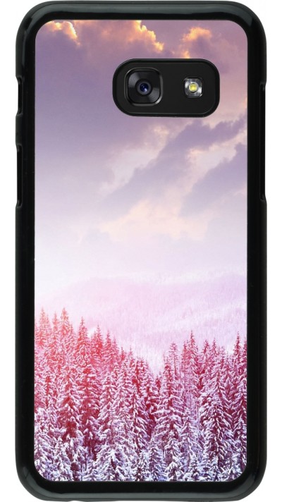 Coque Samsung Galaxy A3 (2017) - Winter 22 Pink Forest