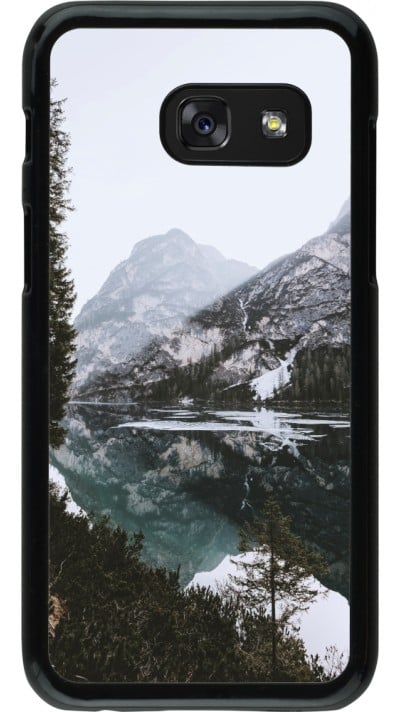 Coque Samsung Galaxy A3 (2017) - Winter 22 snowy mountain and lake