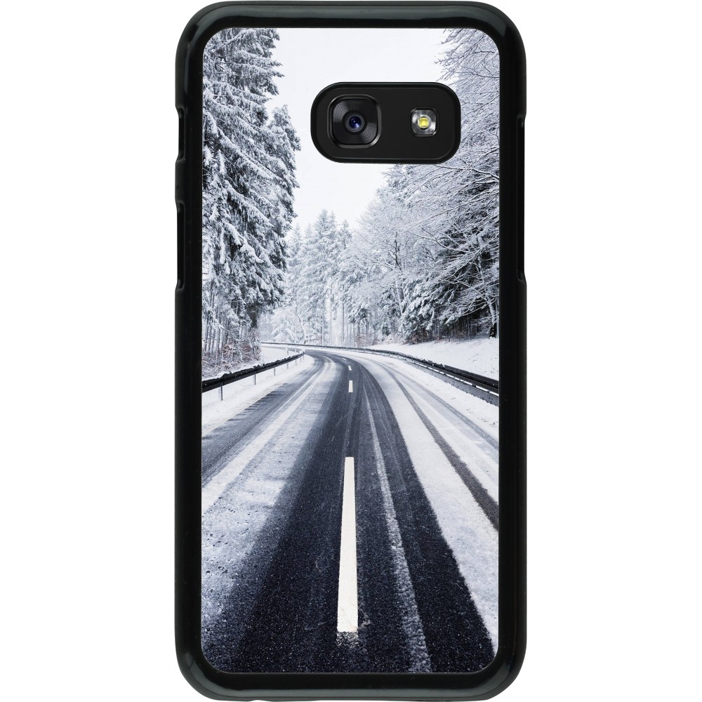 Samsung Galaxy A3 (2017) Case Hülle - Winter 22 Snowy Road