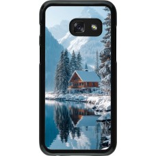 Coque Samsung Galaxy A3 (2017) - Winter 25 Winter house forest day