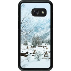 Coque Samsung Galaxy A3 (2017) - Winter 25 Winter snowy landscape