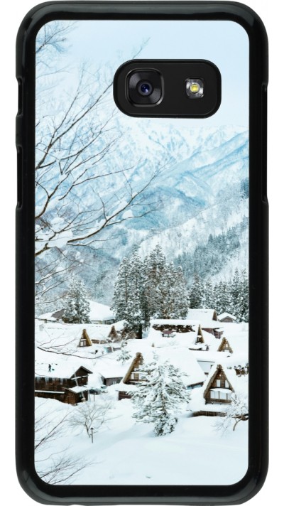 Coque Samsung Galaxy A3 (2017) - Winter 25 Winter snowy landscape