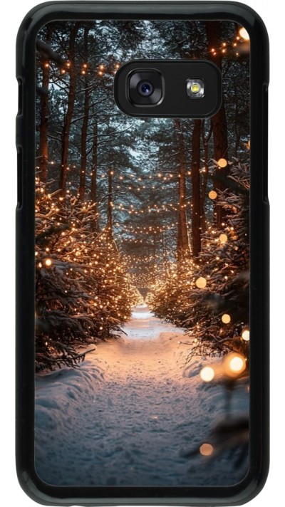 Coque Samsung Galaxy A3 (2017) - Winter 25 Winter snowy road