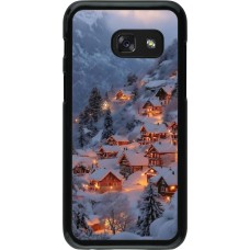 Coque Samsung Galaxy A3 (2017) - Winter 25 Winter snowy village