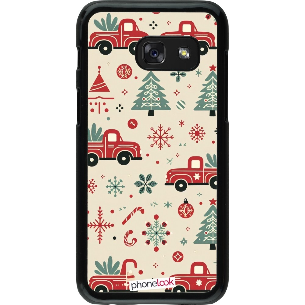 Samsung Galaxy A3 (2017) Case Hülle - Weihnachten 2024 Lkw Tanne