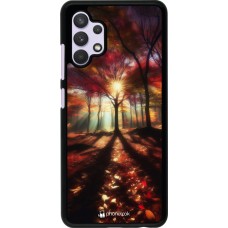 Coque Samsung Galaxy A32 - Automne doré glare