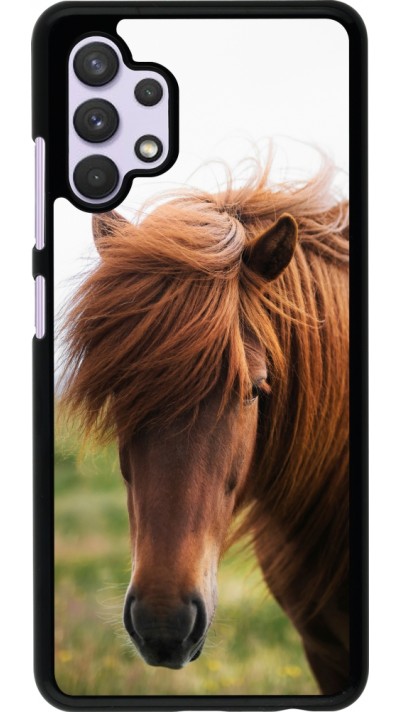 Coque Samsung Galaxy A32 - Autumn 22 horse in the wind
