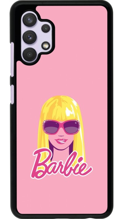 Samsung Galaxy A32 Case Hülle - Barbie Head