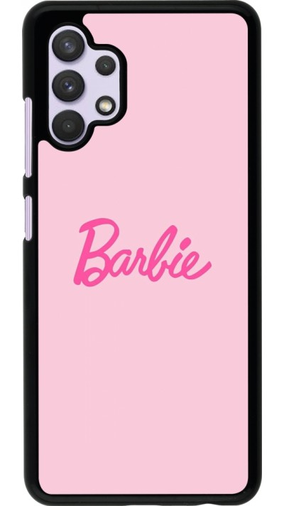 Samsung Galaxy A32 Case Hülle - Barbie Text